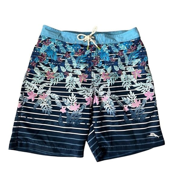 Tommy Bahama Baja Daybreak Fade Swim Trunks Ocean Deep size L - Picture 5 of 13